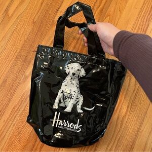 Harrods Dalmatian tote bag